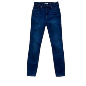 Madewell Curvy High Rise Skinny Jeans Hayes Wash Denim- Size 26